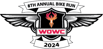 8th annual wowc bike run logo